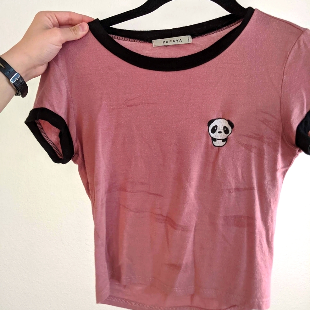Papaya Panda crop top!
